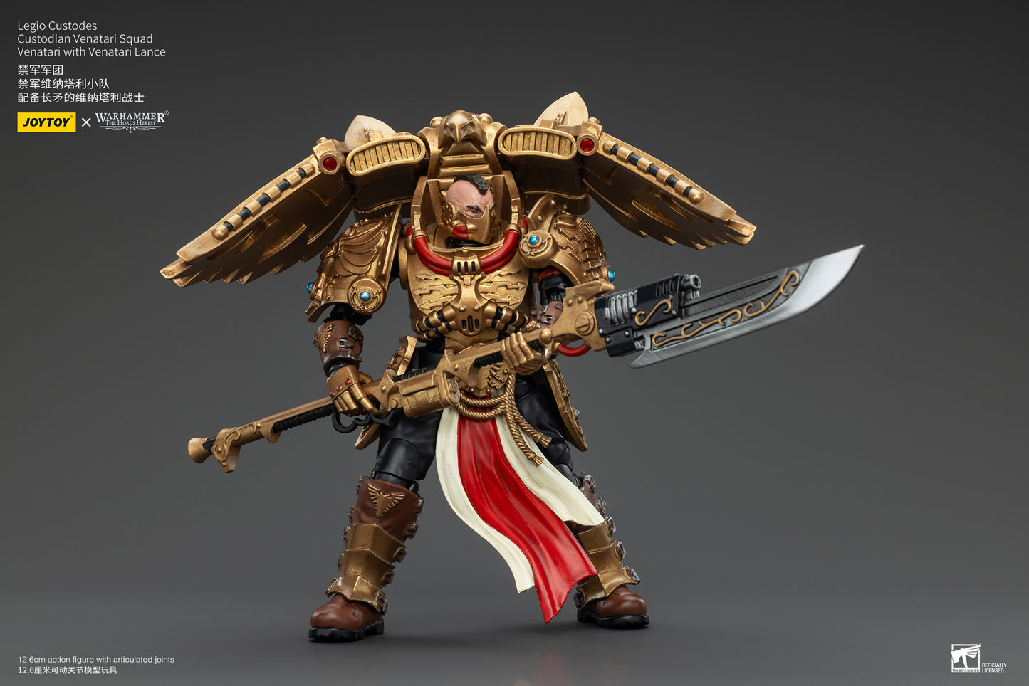 Legio Custodes Custodian Venatari Squad - Warhammer "The Horus Heresy" Action Figure By JOYTOY