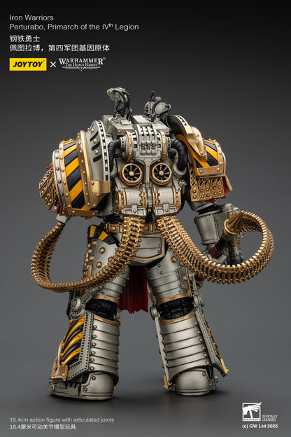 Iron Warriors Perturabo, Primarch of the lVth Legion- 1/18 Warhammer 'The Horus Heresy' By JOYTOY