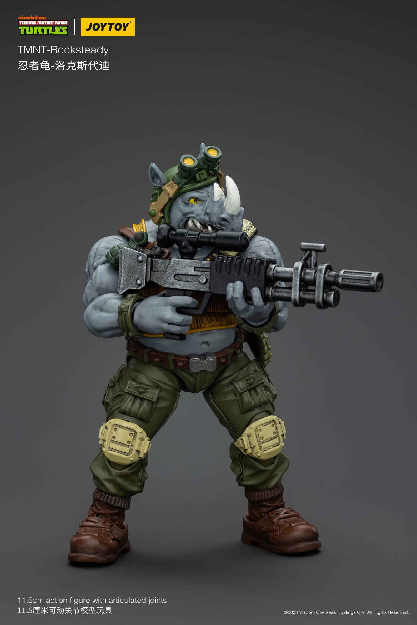 TMNT-Rocksteady - TMNT Action Figure by JOYTOY