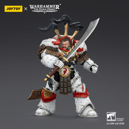 White Scars Stormseer Consul & Legion Praetor -Warhammer 40k 1/18 Action Figure By JOYTOY