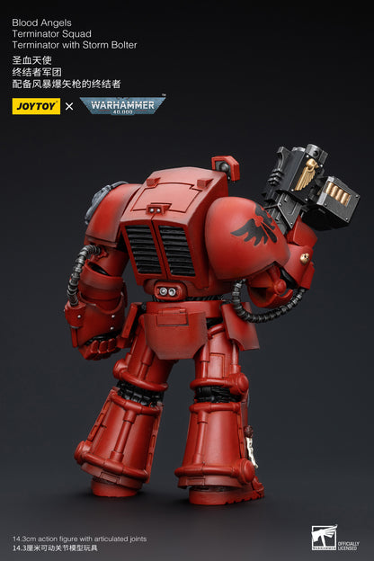 Blood Angels Terminator Squad Terminator with Storm Bolter  - Warhammer 40K Action Figure By JOYTOY