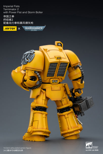 Imperial Fists Terminator-Warhammer 40k 1/18 Action Figure By JOYTOY