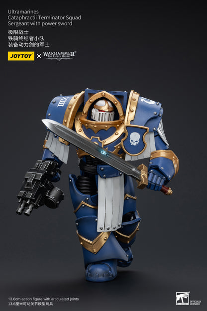 Ultramarines Cataphractii Terminator Squad - Warhammer "The Horus Heresy" Action Figure By JOYTOY