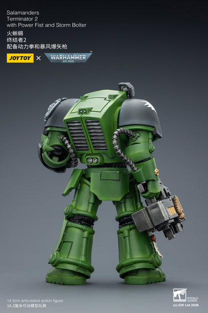 Salamanders Terminator -Warhammer 40k 1/18 Action Figure By JOYTOY