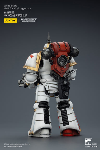 White Scars Jaghatai Khan Primarch &  Tactical Legionary "The Horus Heresy" -Warhammer 40k 1/18 Action Figure By JOYTOY