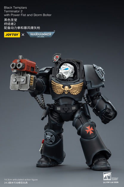 Black Templars Terminator -Warhammer 40k 1/18 Action Figure By JOYTOY