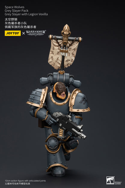 Space Wolves Grey Slayer Pack  - Warhammer "The Horus Heresy" Action Figure By JOYTOY