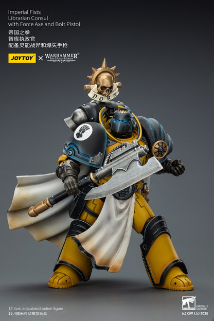 "The Horus Heresy" Imperial Fists -Warhammer 30k 1/18 Action Figure By JOYTOY