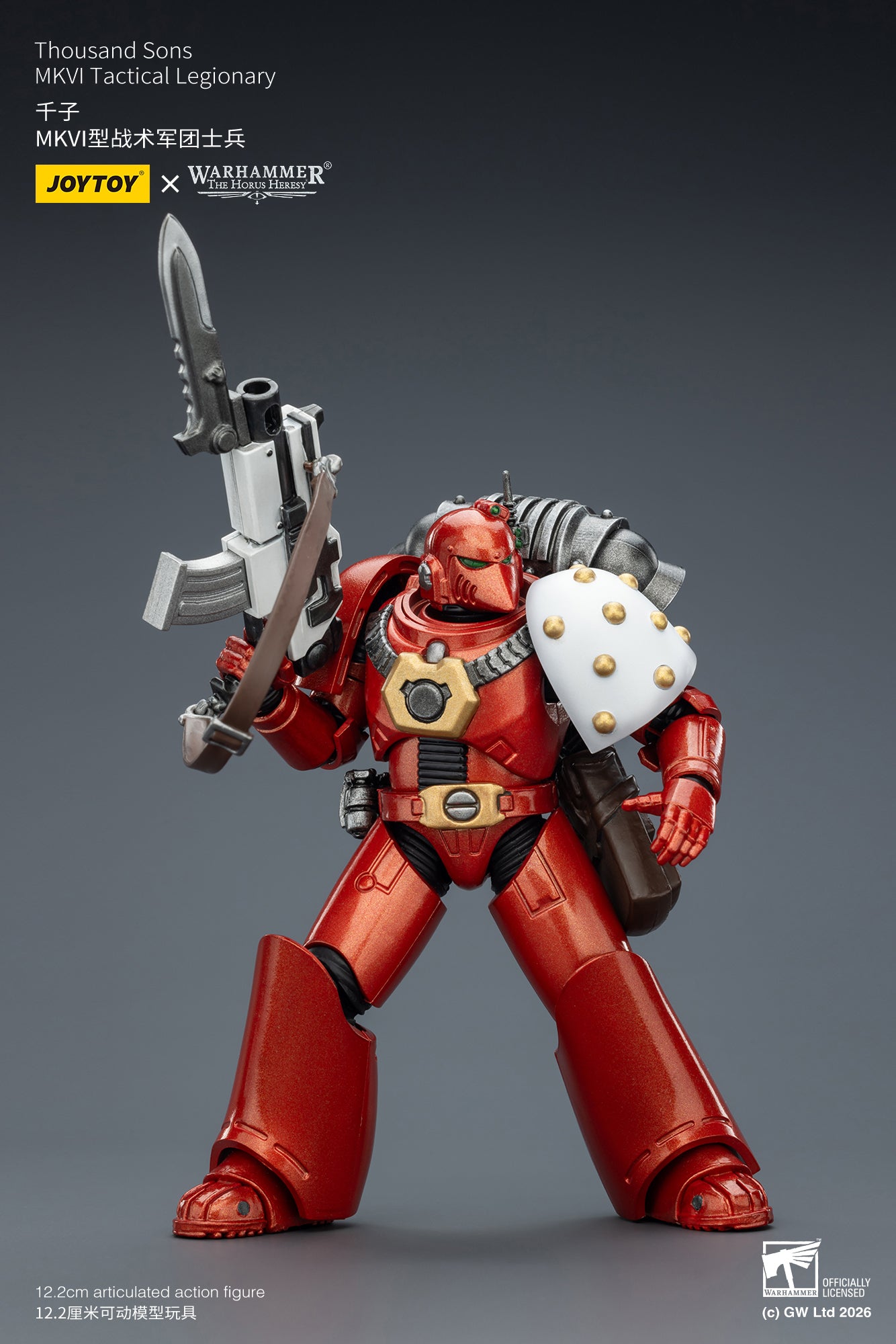 MKVI Tactical Legionary-Warhammer "The Horus Heresy" -Warhammer 40k 1/18 Action Figure By JOYTOY