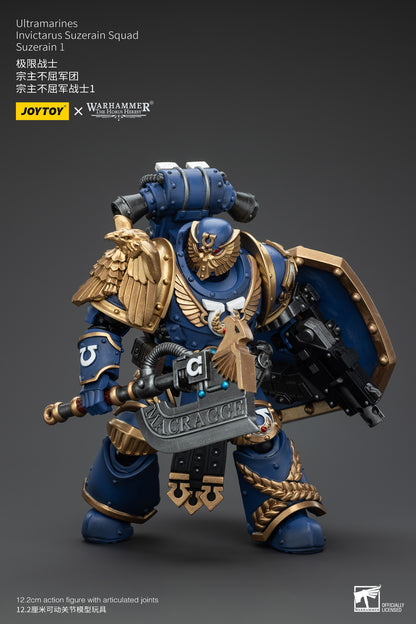 Ultramarines Invictarus Suzerain Squad full set - Warhammer "The Horus Heresy" Action Figure By JOYTOY