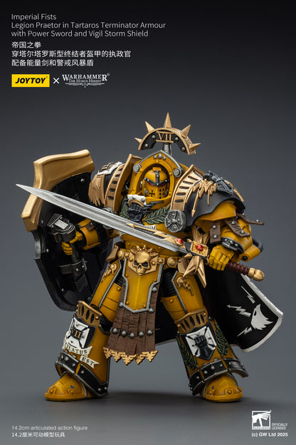 "The Horus Heresy" Imperial Fists -Warhammer 30k 1/18 Action Figure By JOYTOY