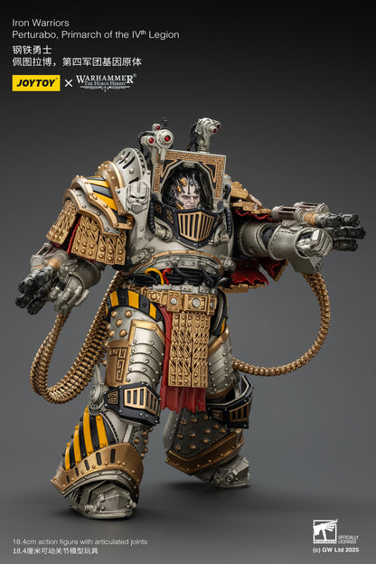 Iron Warriors Perturabo, Primarch of the lVth Legion- 1/18 Warhammer 'The Horus Heresy' By JOYTOY