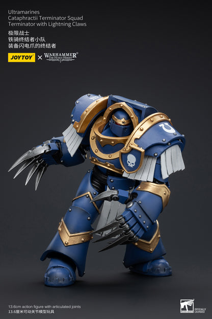 Ultramarines Cataphractii Terminator Squad - Warhammer "The Horus Heresy" Action Figure By JOYTOY