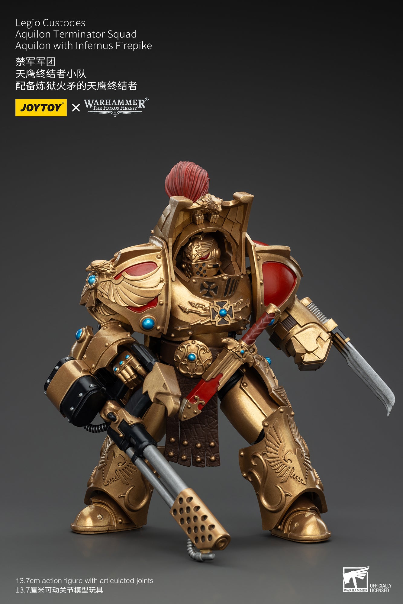 Legio Custodes Aquilon Terminator Squad - Warhammer"The Horus Heresy" Action Figure By JOYTOY