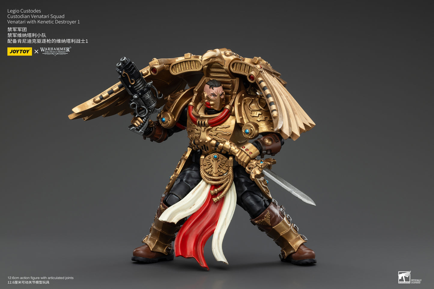 Legio Custodes Custodian Venatari Squad - Warhammer "The Horus Heresy" Action Figure By JOYTOY