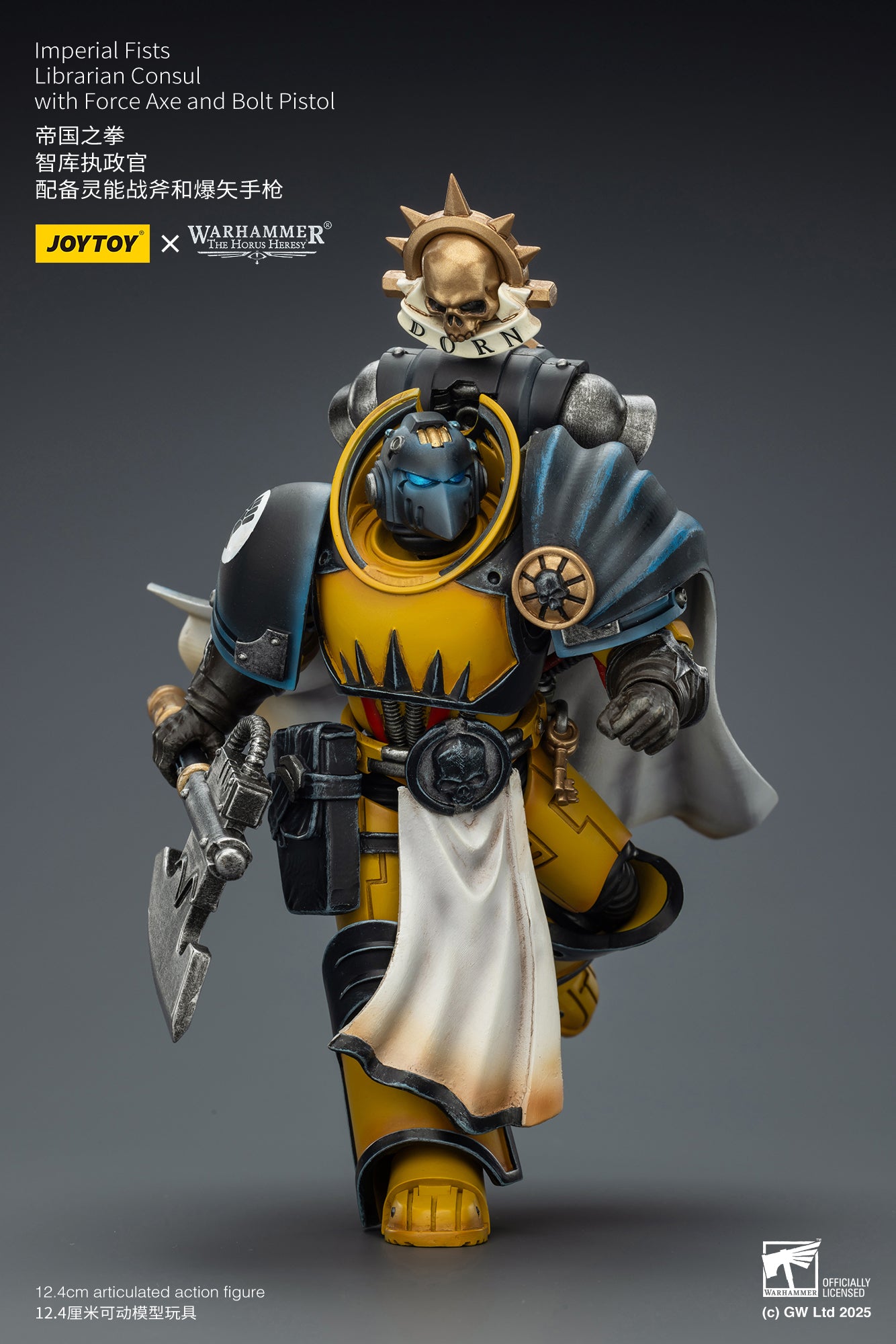 "The Horus Heresy" Imperial Fists -Warhammer 30k 1/18 Action Figure By JOYTOY