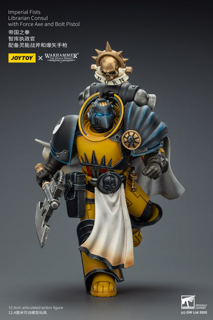 "The Horus Heresy" Imperial Fists -Warhammer 30k 1/18 Action Figure By JOYTOY