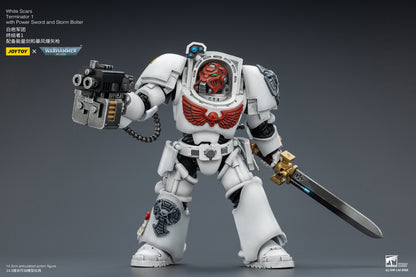 White Scars Terminator -Warhammer 40k 1/18 Action Figure By JOYTOY