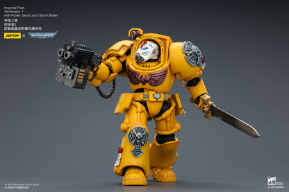 Imperial Fists Terminator-Warhammer 40k 1/18 Action Figure By JOYTOY
