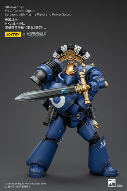 Ultramarines Legion MKIII Tactical Squad Full Set - Warhammer "The Horus Heresy" Action Figure By JOYTOY