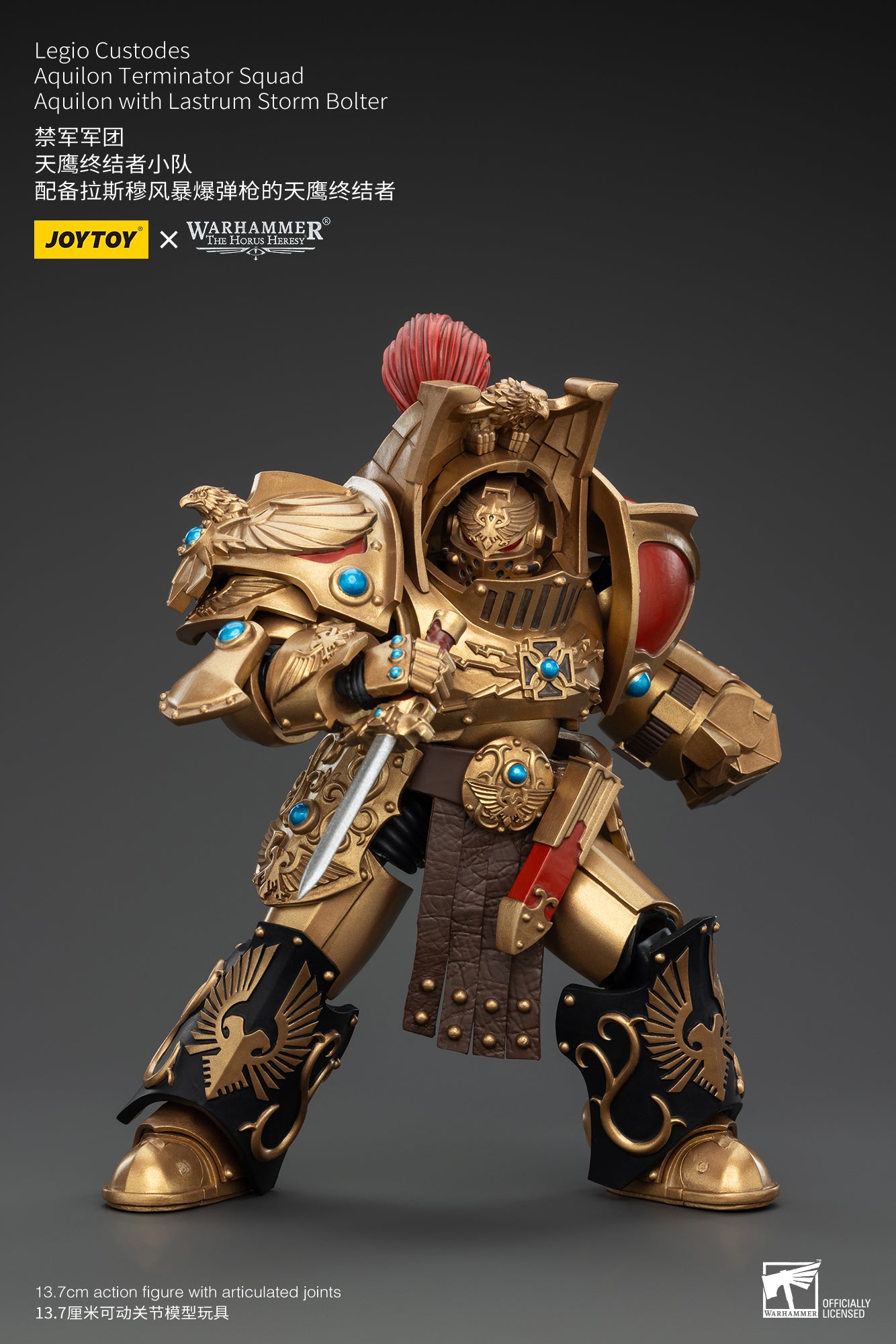 Legio Custodes Aquilon Terminator Squad - Warhammer"The Horus Heresy" Action Figure By JOYTOY