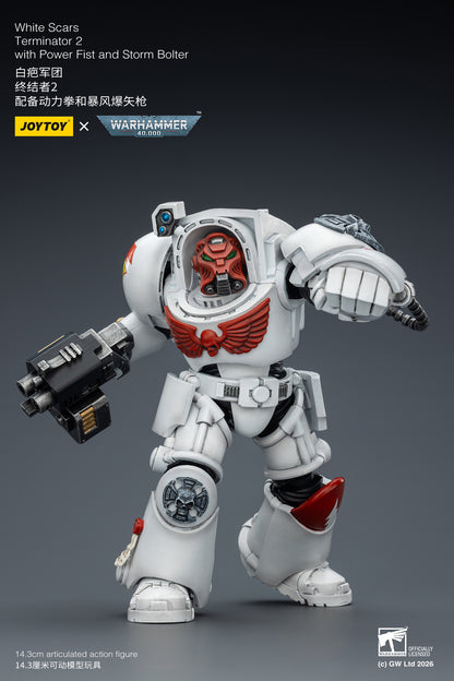 White Scars Terminator -Warhammer 40k 1/18 Action Figure By JOYTOY