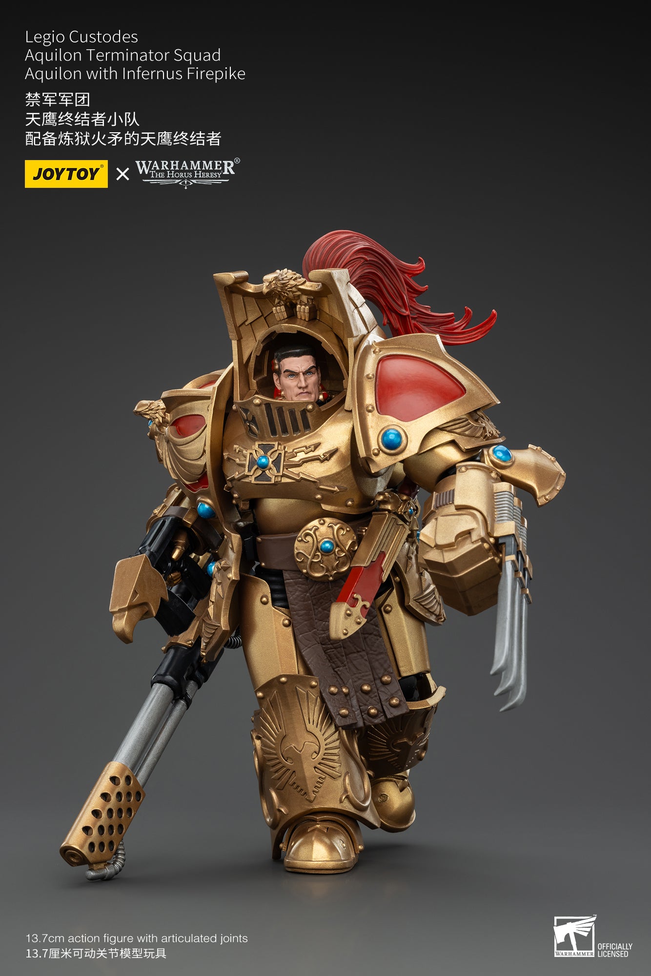 Legio Custodes Aquilon Terminator Squad - Warhammer"The Horus Heresy" Action Figure By JOYTOY