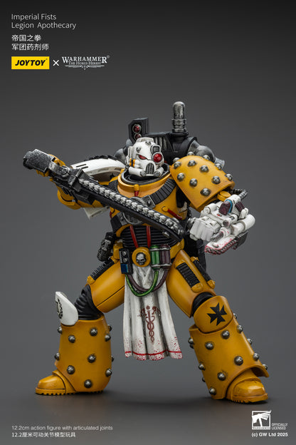 Imperial Fists Legion Apothecary - Warhammer "The Horus Heresy"1/18 Action Figure By JOYTOY