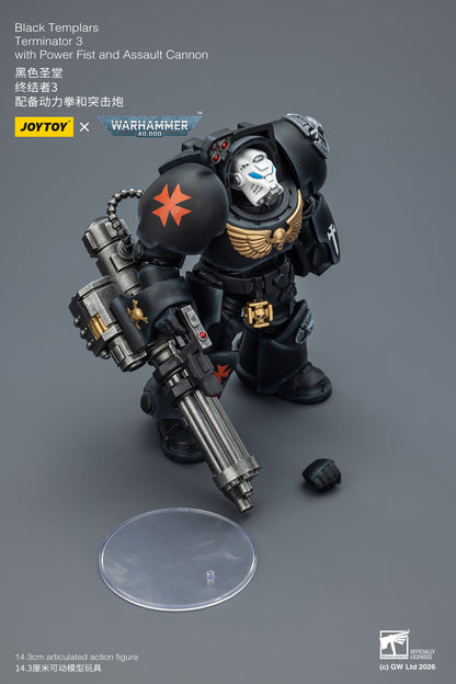 Black Templars Terminator -Warhammer 40k 1/18 Action Figure By JOYTOY