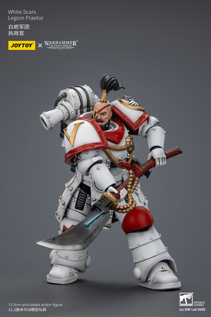 White Scars Legion Praetor /  White Scars Ebon Keshig Terminator  - "Warhammer "The Horus Heresy 1/18 Action Figure By JOYTOY