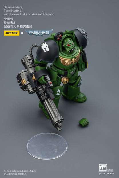 Salamanders Terminator -Warhammer 40k 1/18 Action Figure By JOYTOY