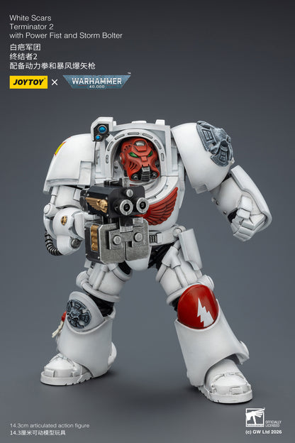 White Scars Terminator -Warhammer 40k 1/18 Action Figure By JOYTOY