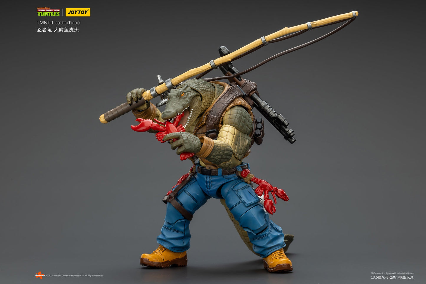 TMNT - Leatherhead - TMNT 1/18 Action Figure by JOYTOY