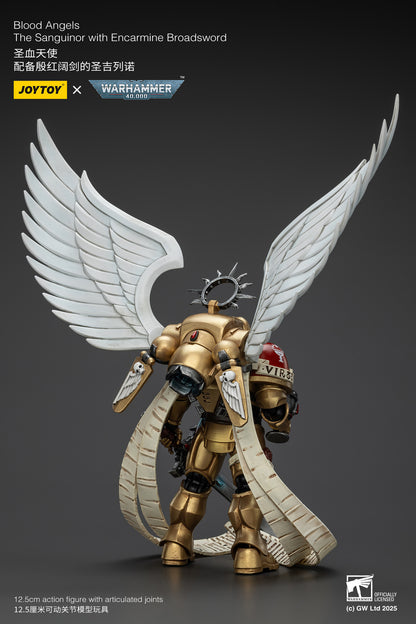 Blood Angels The Sanguinor with Encarmine Broadsword - "Warhammer 40K" 1/18 Action Figure By JOYTOY