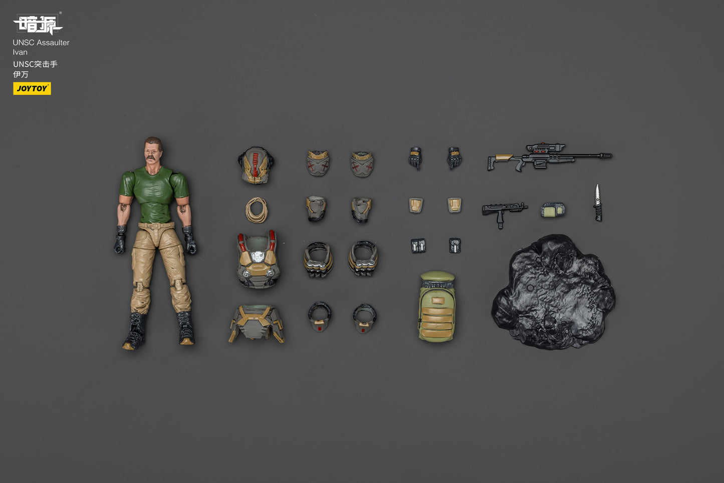 1/25 UNSC WAVE 1  & Steel Ride Corps Wave 1- 1/25 Dark Source Action Figure By JOYTOY