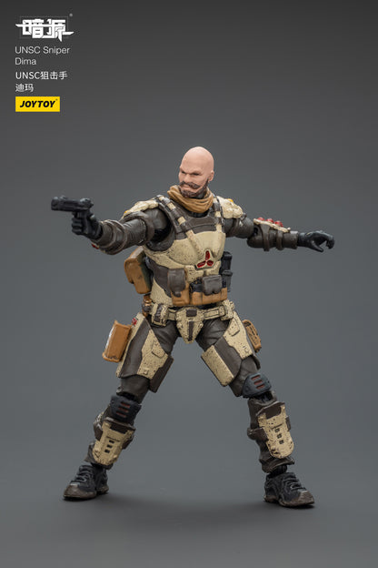 1/25 UNSC WAVE 1  & Steel Ride Corps Wave 1- 1/25 Dark Source Action Figure By JOYTOY