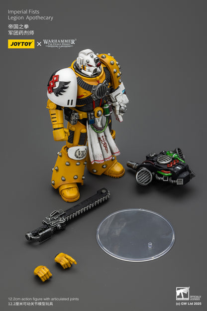 Imperial Fists Legion Apothecary - Warhammer "The Horus Heresy"1/18 Action Figure By JOYTOY