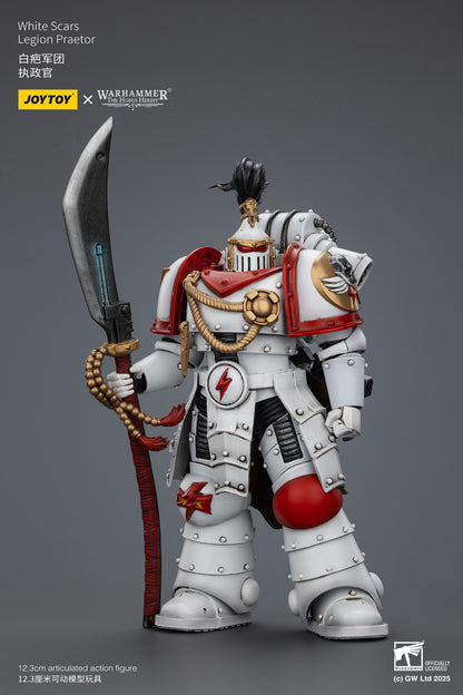 White Scars Legion Praetor /  White Scars Ebon Keshig Terminator  - "Warhammer "The Horus Heresy 1/18 Action Figure By JOYTOY