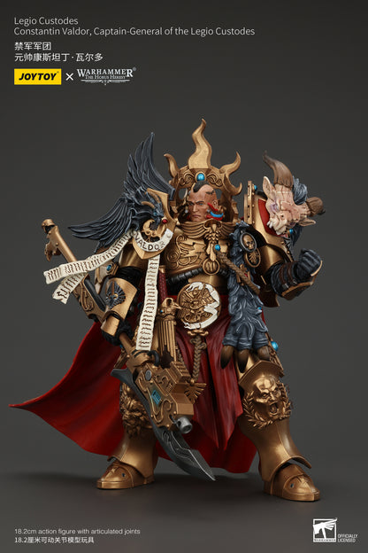 Captain-General of the Legio Custodes- Warhammer "The Horus Heresy" 1/18 Action Figure By JOYTOY