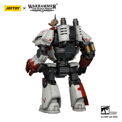 White Scars Qin Xa & Hibou Khan &Contemptor Dreadnought-Warhammer 40k 1/18 Action Figure By JOYTOY