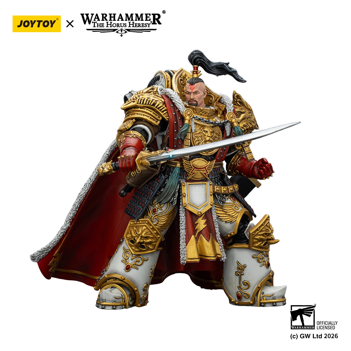 White Scars Jaghatai Khan Primarch &  Tactical Legionary "The Horus Heresy" -Warhammer 40k 1/18 Action Figure By JOYTOY