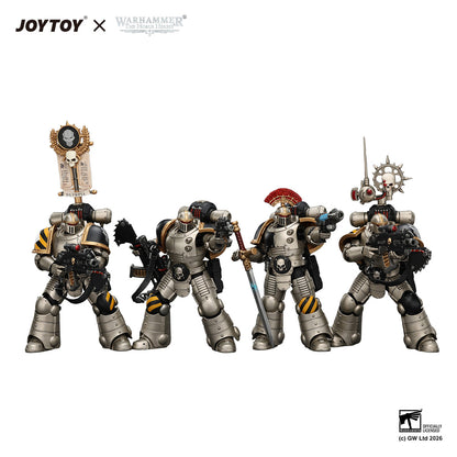 Iron Warriors Mkll Tactical Sergeant & Legionary - Primarch-Warhammer 40k 1/18 Action Figure By JOYTOY