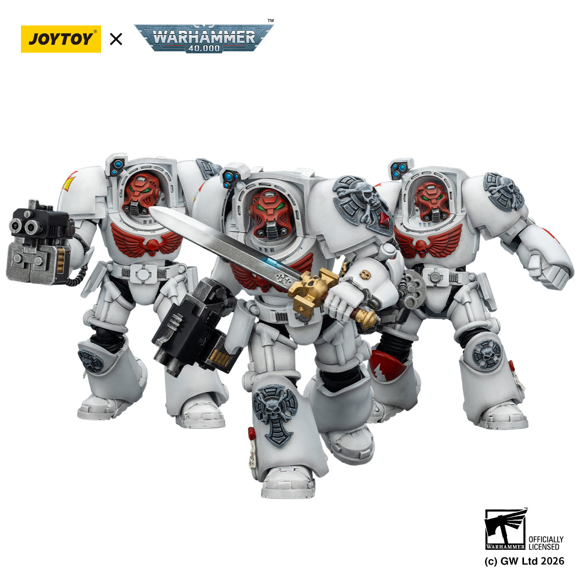 White Scars Terminator -Warhammer 40k 1/18 Action Figure By JOYTOY