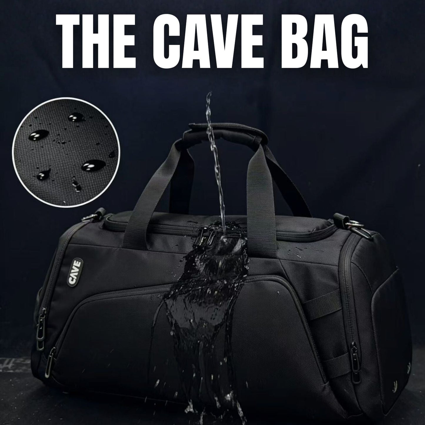 The Cave Bag - 3 in 1 Enhanced Multinational Backpack by CAVE