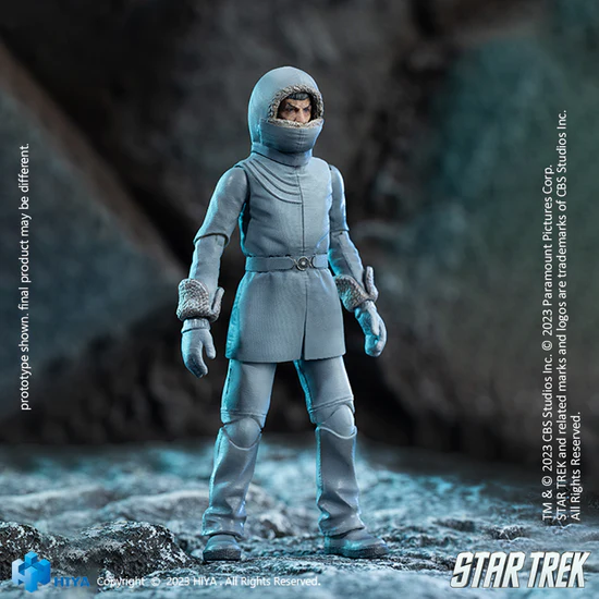 STAR TREK 2009 Spock Prime Exquisite Mini Series 1/18 Scale - Action Figure By HIYA Toys