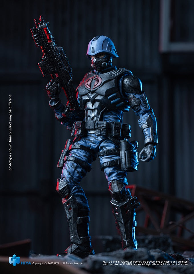 G.I.Joe Cobra Trooper Exquisite Mini Series 1/18 Scale - Action Figure By HIYA Toys