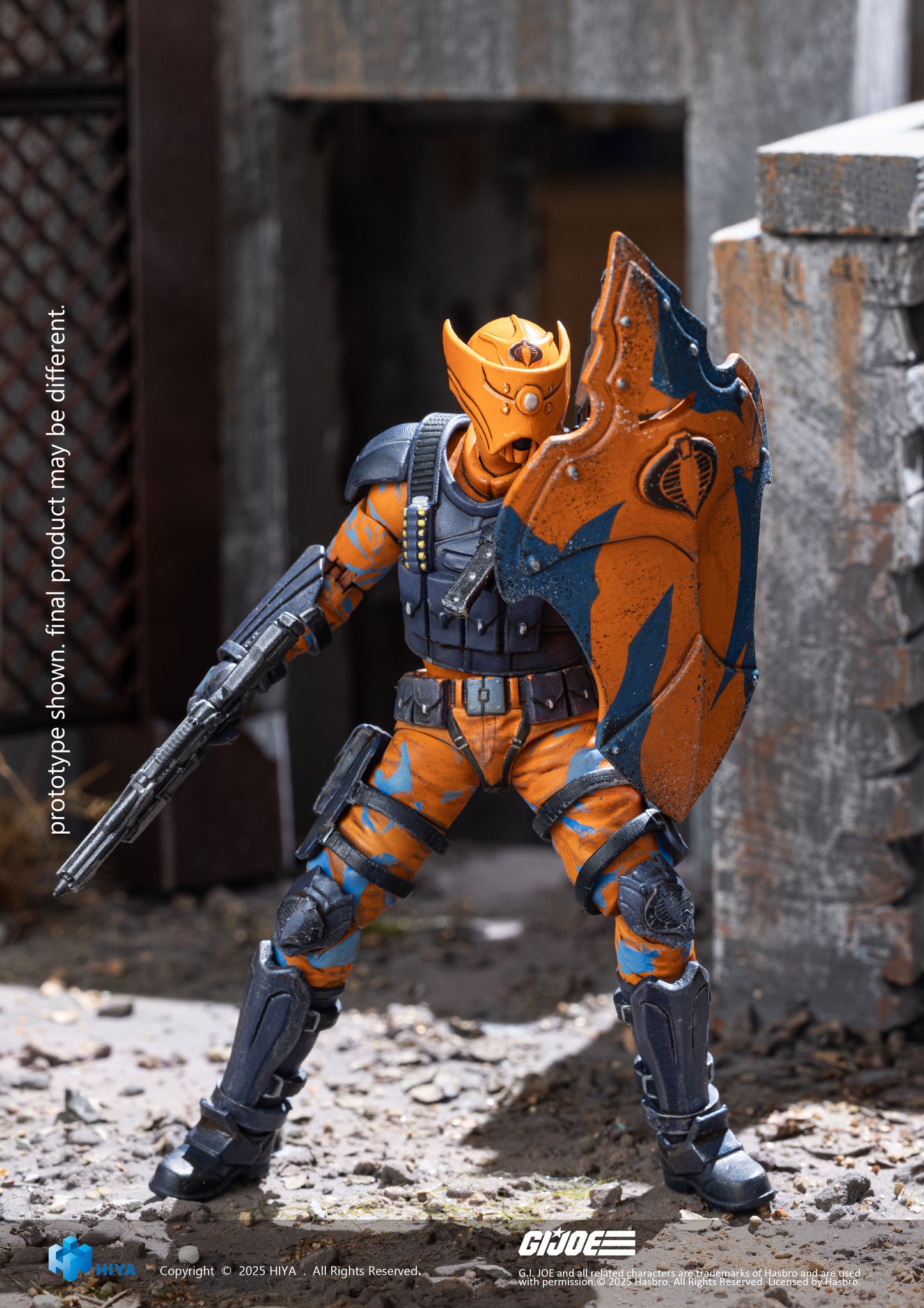 G.I.Joe  Alley Viper  EXOUISITE MINI 1/18 Scale- Action Figure By HIYA Toys