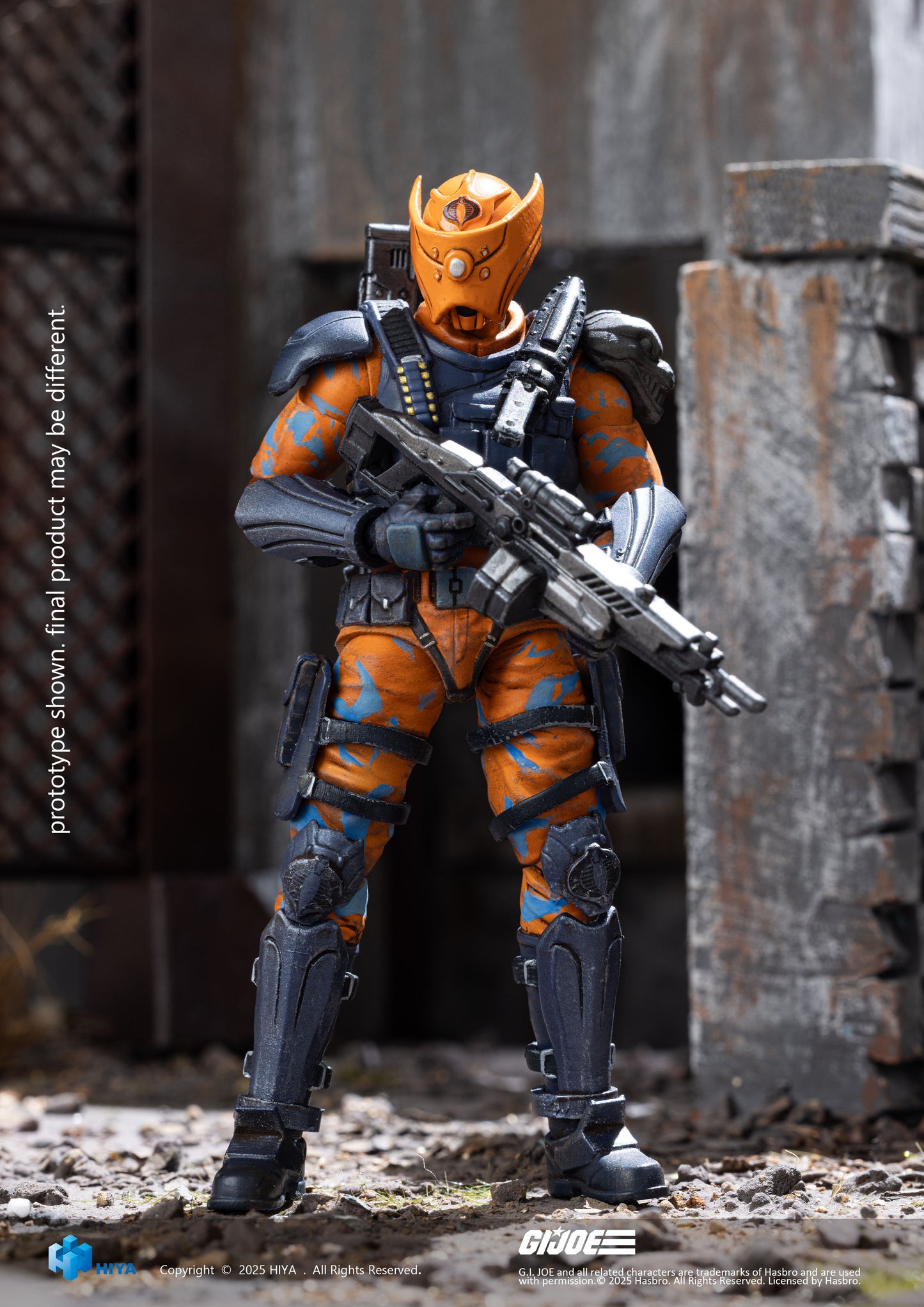 G.I.Joe  Alley Viper  EXOUISITE MINI 1/18 Scale- Action Figure By HIYA Toys