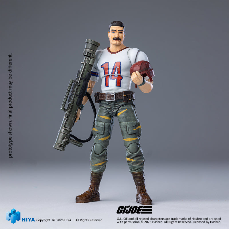 1/18 G.I.Joe BAZOOKA Tiger Force Version - Exquisite Mini Series Action Figure By HIYA Toys