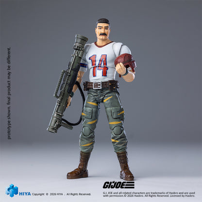 1/18 G.I.Joe BAZOOKA Tiger Force Version - Exquisite Mini Series Action Figure By HIYA Toys